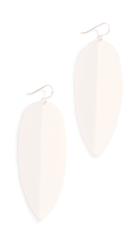 Simon Miller Medium Pointed Shield Earrings