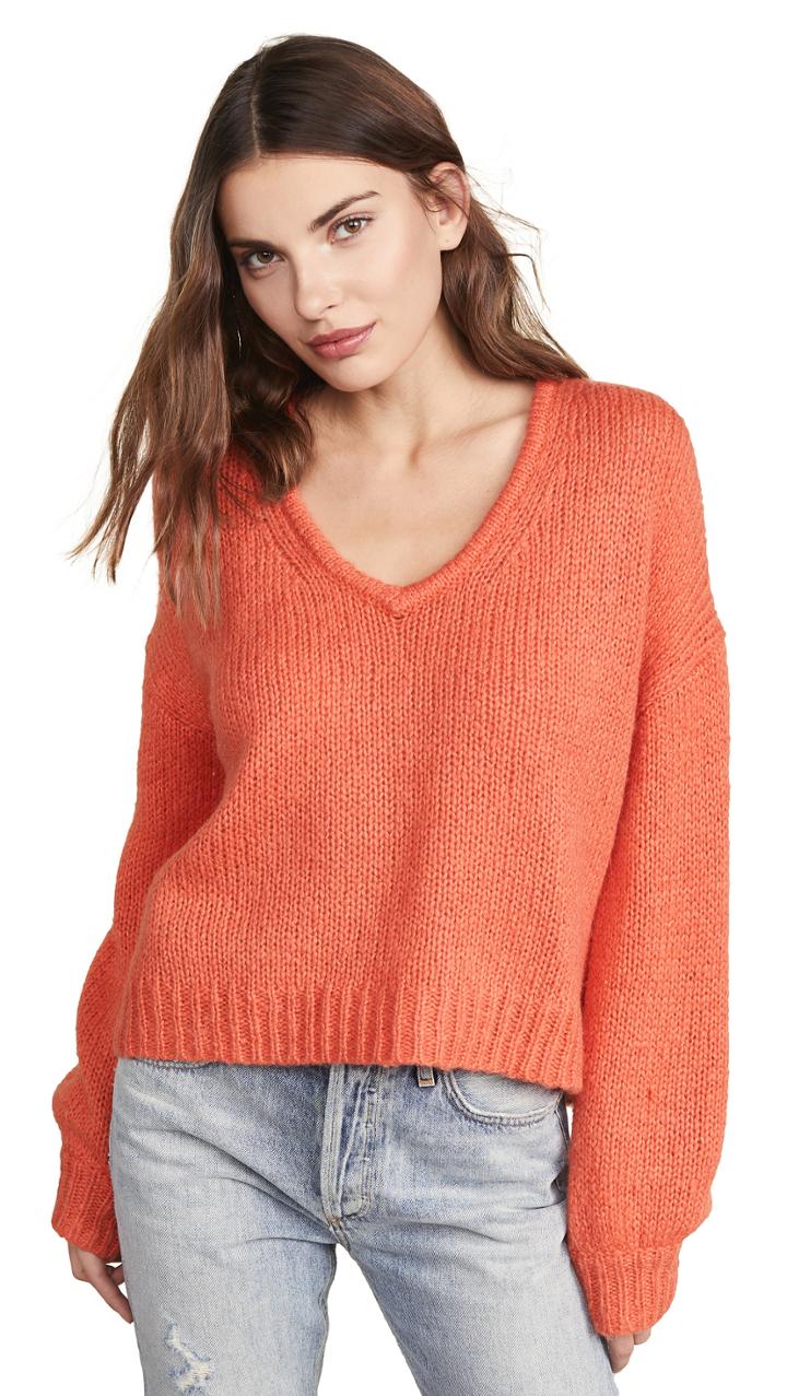 Madewell Balloon Sleeve Sweater