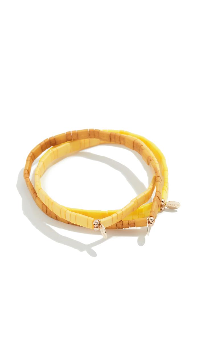 Shashi Ambra Bracelet Set
