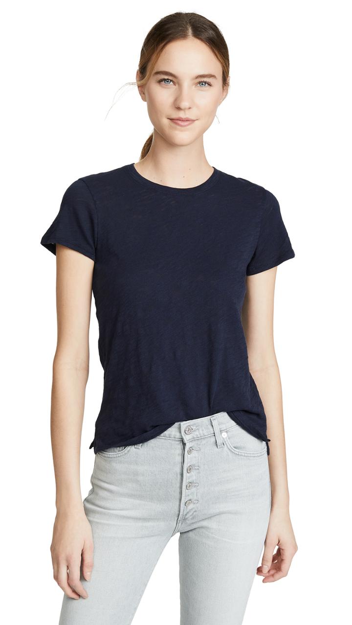 Atm Anthony Thomas Melillo Schoolboy Crew Neck Tee
