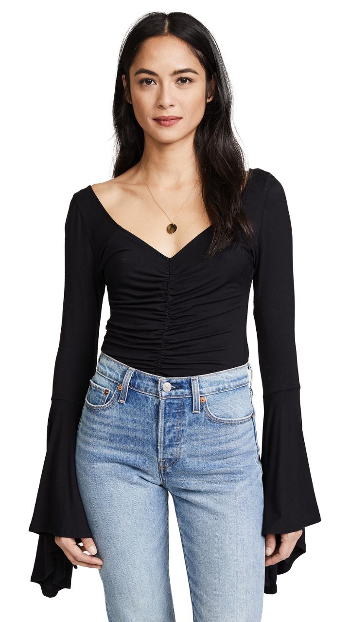 Free People What A Babe Top
