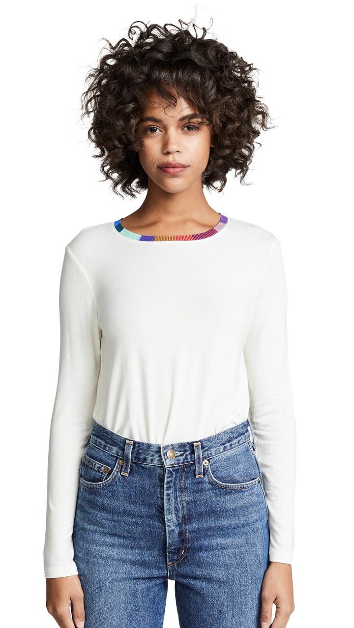 Splendid X Margherita Colore Long Sleeve Tee