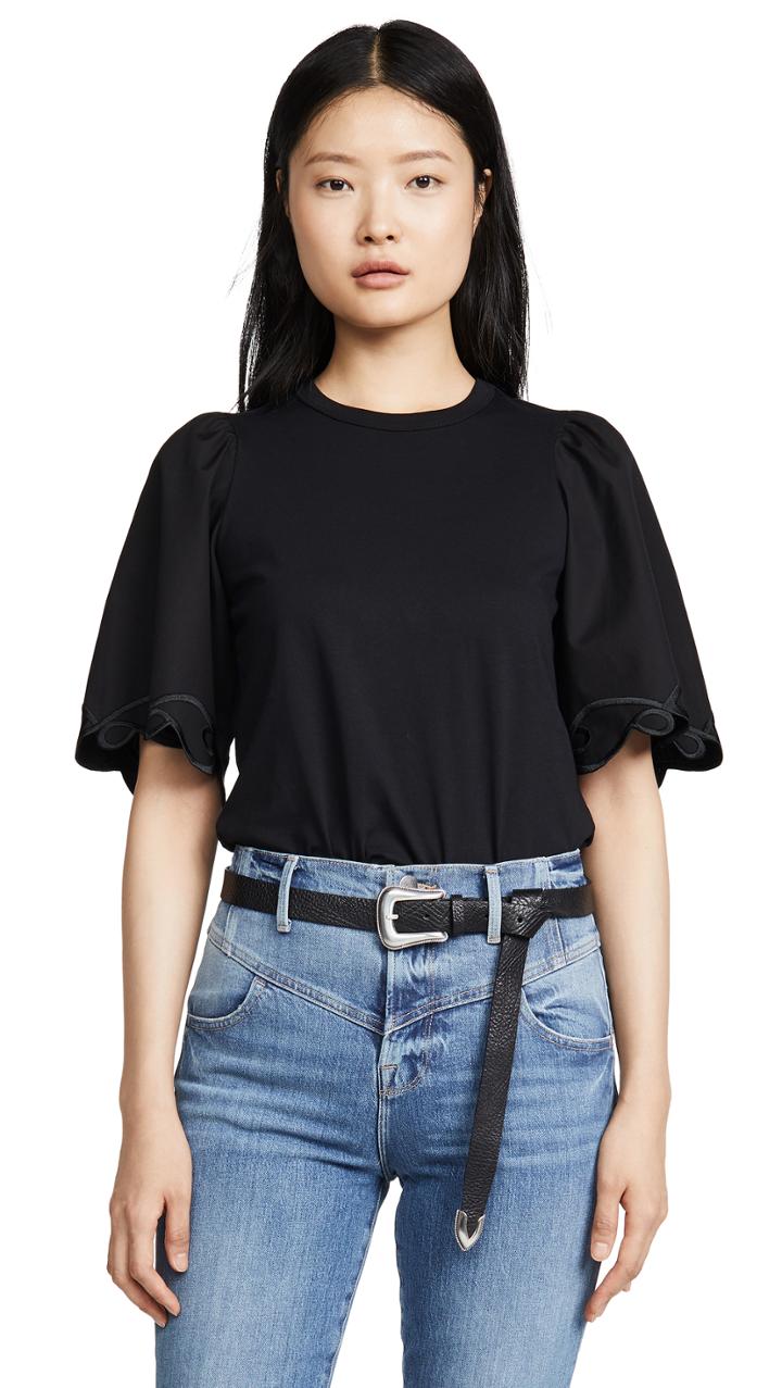 See By Chloe Combo Tee