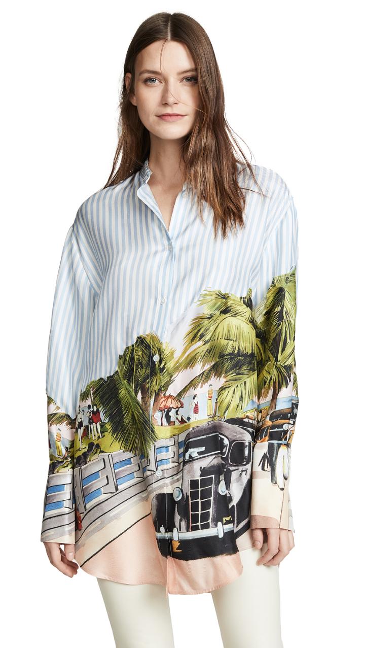 Monse Scenic Print Shirt