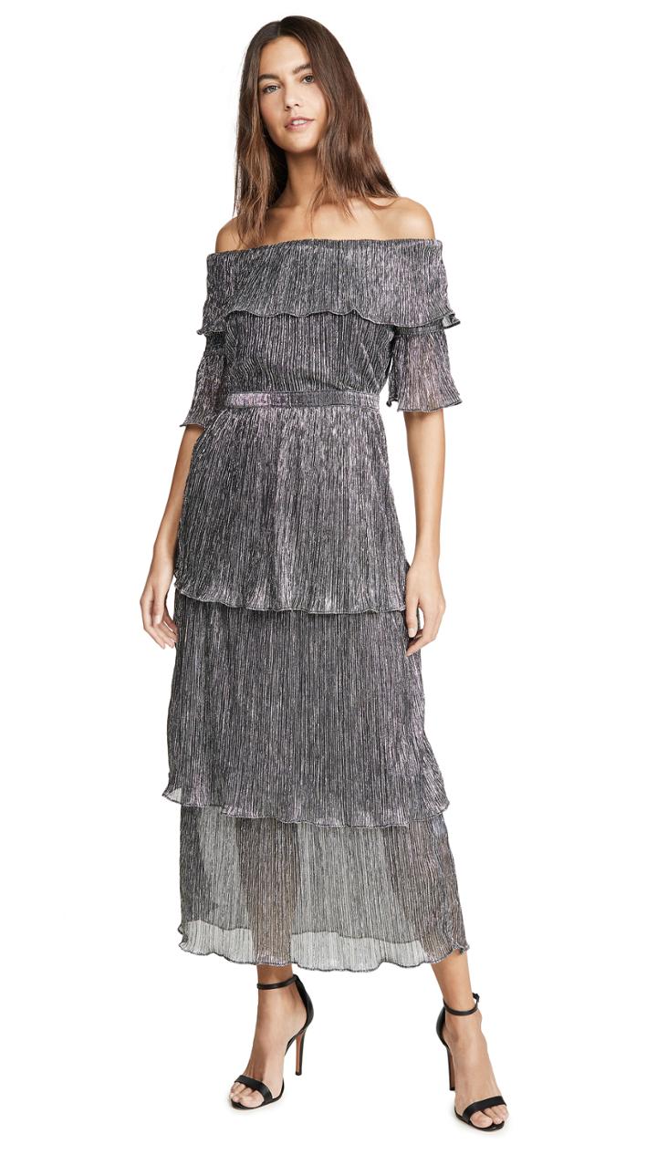 Opt Metallic Vimmy Dress