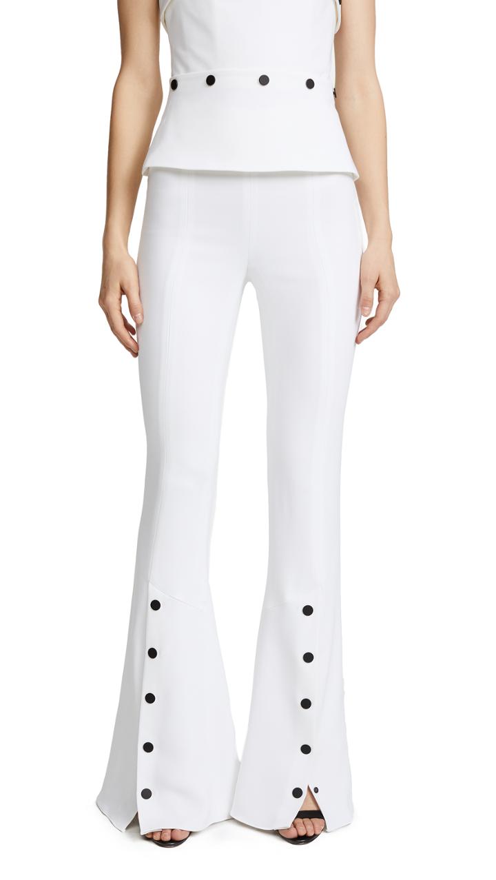 Cushnie Et Ochs Emma Flare Pants