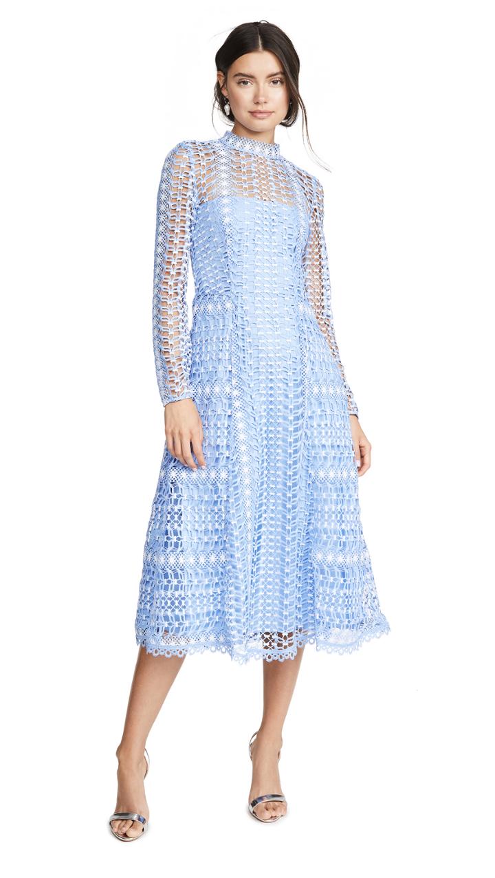 Temperley London Lace Midi Dress