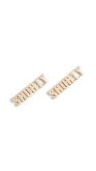 Established 14k Gold Wifey Earrings