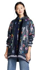 Mira Mikati Printed Sequin Hoodie