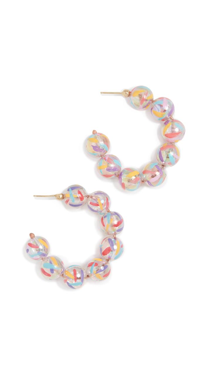 Susan Alexandra Bubble Hoop Earrings
