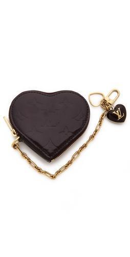 Wgaca Vintage Vintage Louis Vuitton Vernis Heart Coin Purse