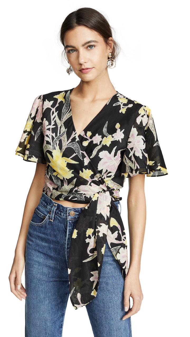 Diane Von Furstenberg Sara Top