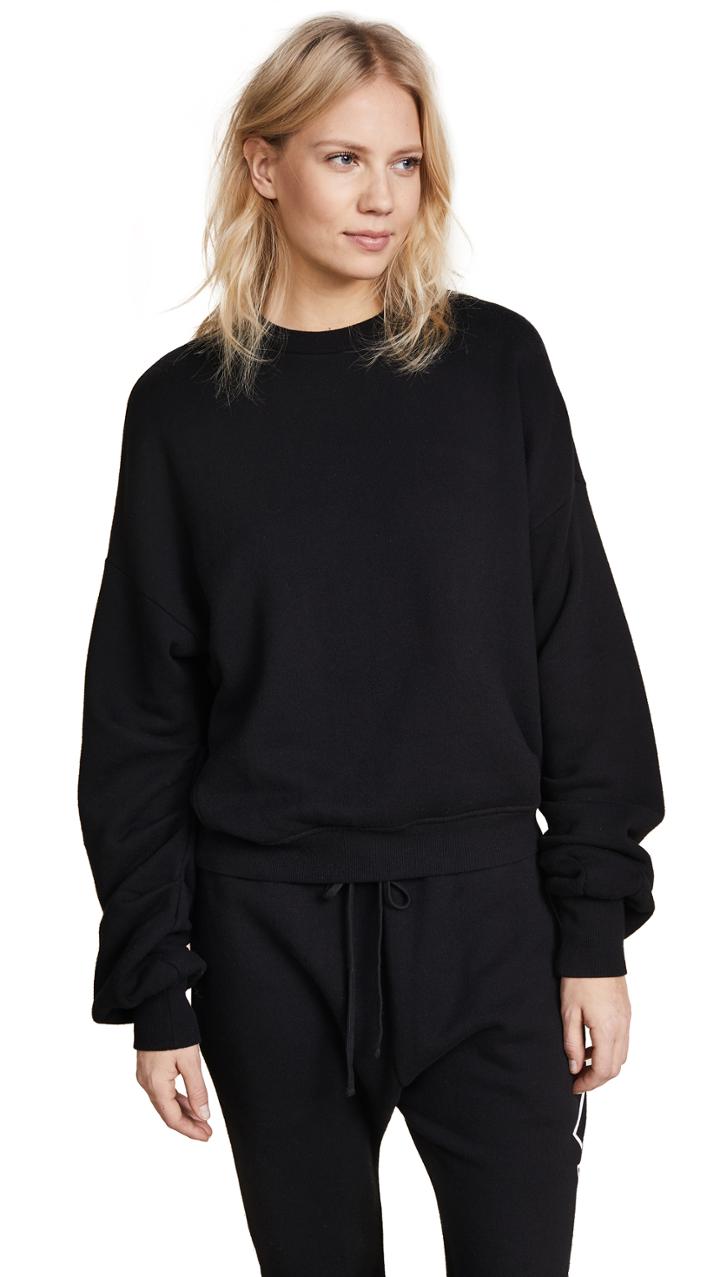 R13 Distressed Edge Cashmere Turtleneck