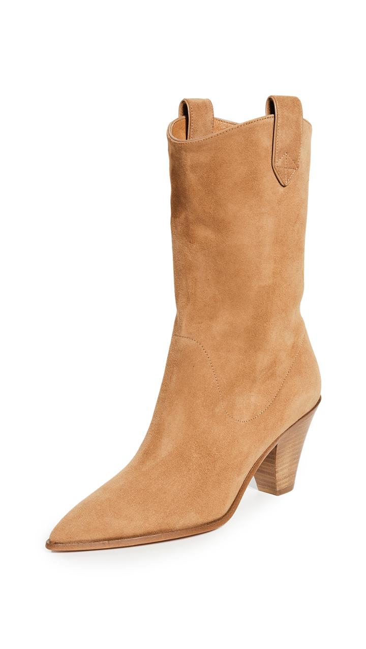 Aquazzura Boogie Cowboy Bootie 70