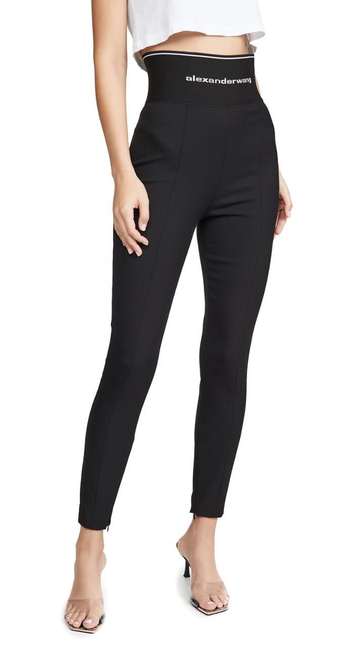 Alexander Wang Stretch Twill Leggings