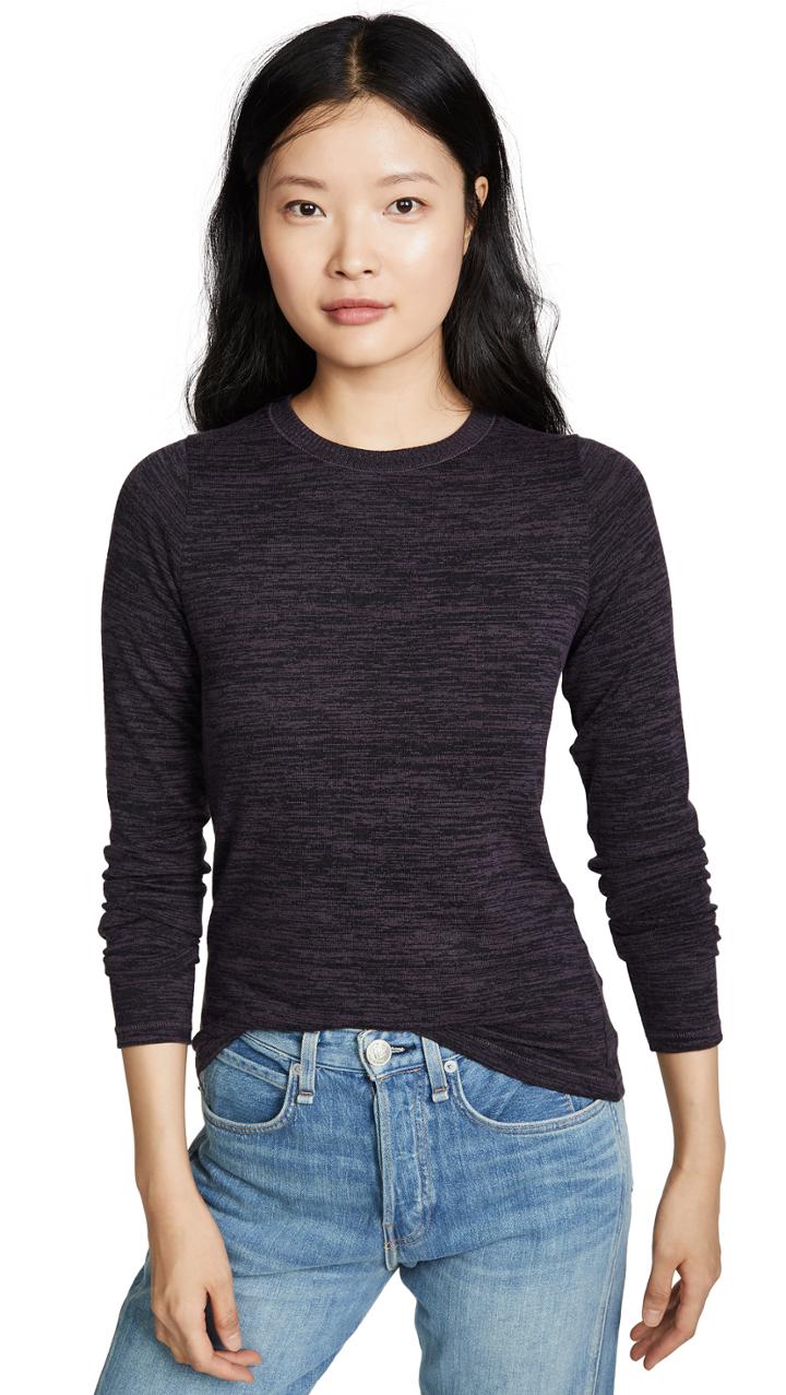 Rag Bone Jean Jane Slim Long Sleeve Tee