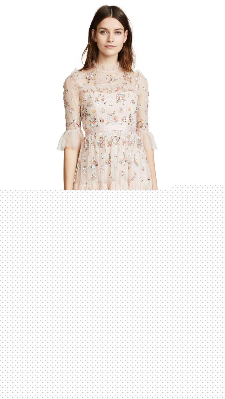Needle Thread Lustre Gown