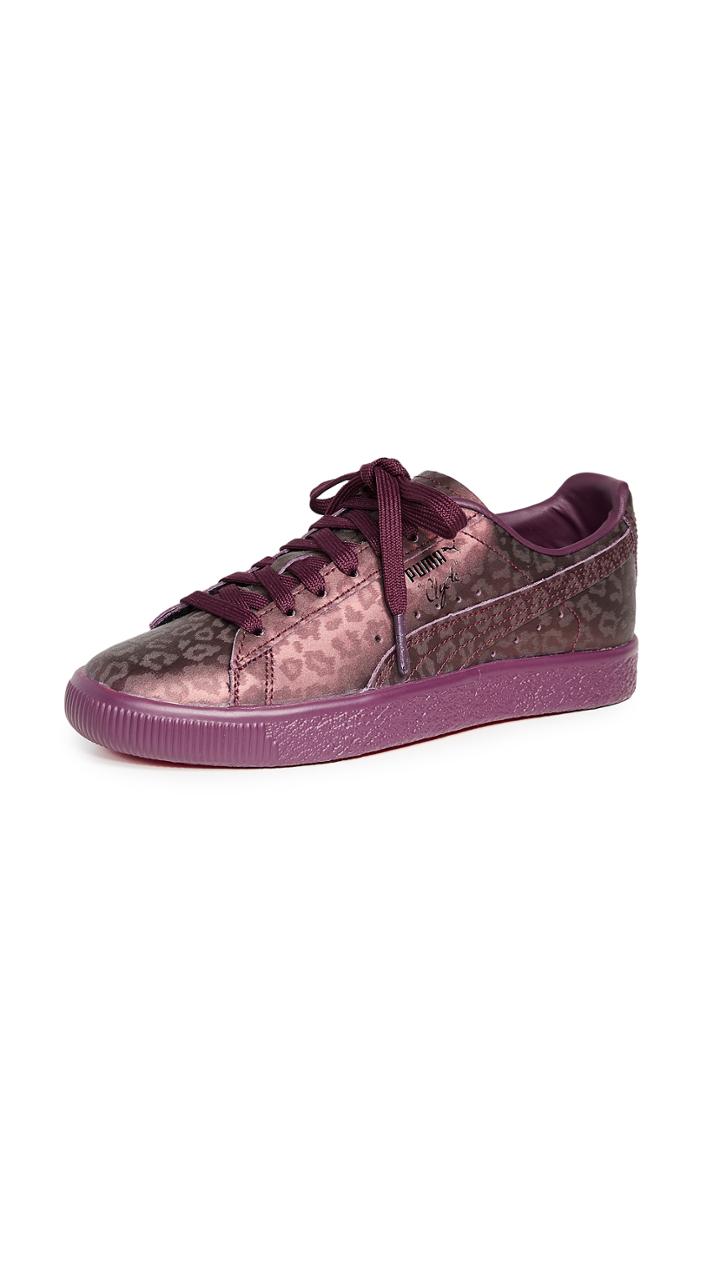Puma Clyde Sheer Animal Sneakers