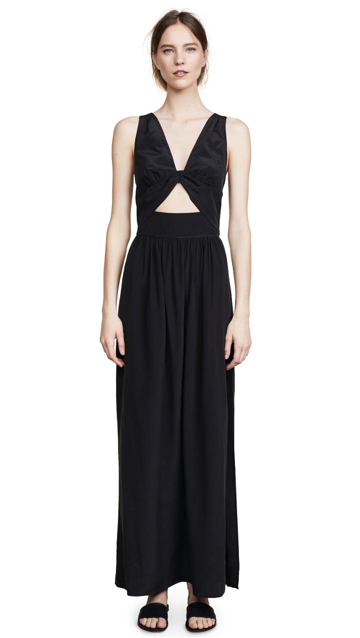 L Agence Selvano Long Dress