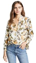 Zadig Voltaire Tink Camou Blouse