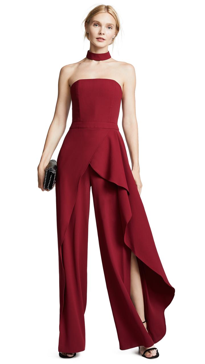 Alice Olivia Latonya Bustier Jumpsuit