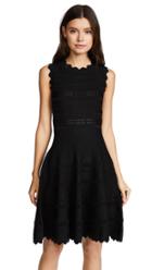 Yigal Azrouel Scarlet Circle Skirt Dress