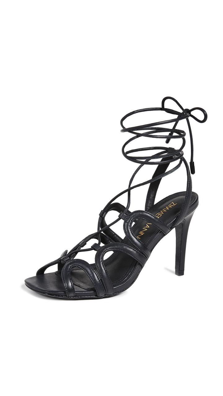 Zimmermann Scallop Heel Sandals