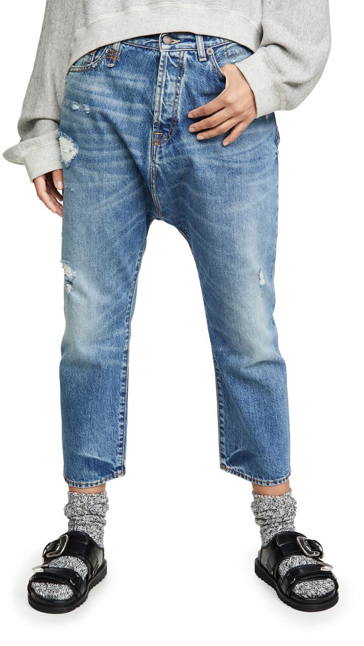 R13 Tailored Drop Denim