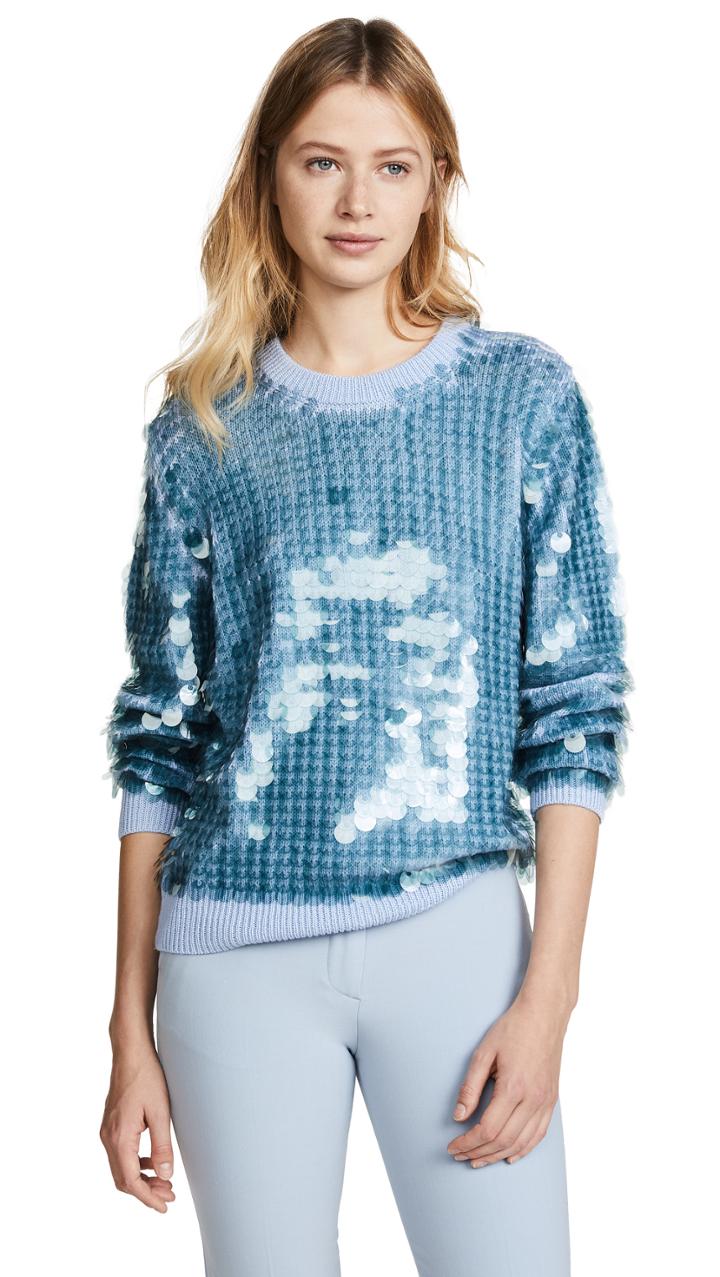 Marc Jacobs Sequin Crew Neck Sweater