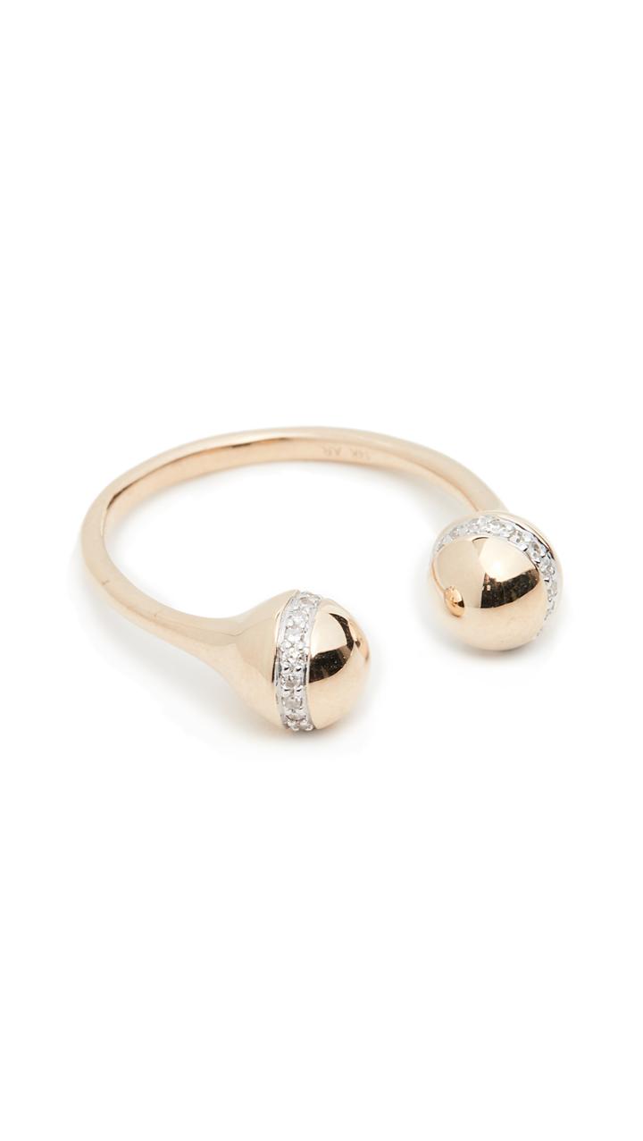 Adina Reyter 14k Double Orbit Ring