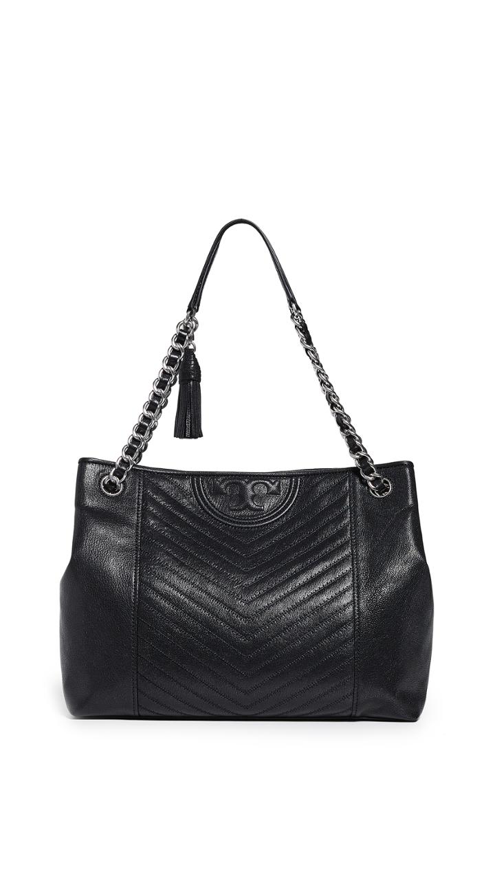 Tory Burch Fleming Distressed Tote
