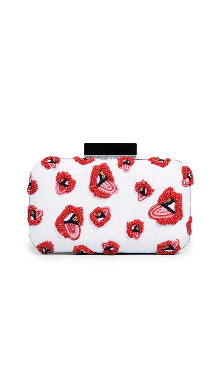 Alice Olivia X Donald Robertson Shirley Large Clutch
