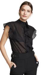 Victoria Victoria Beckham Flute Sleeve Shirt