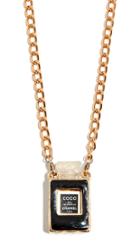 What Goes Around Comes Around Chanel Perfume Necklace