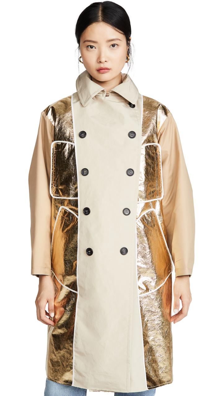 No 21 Metallic Detail Trench