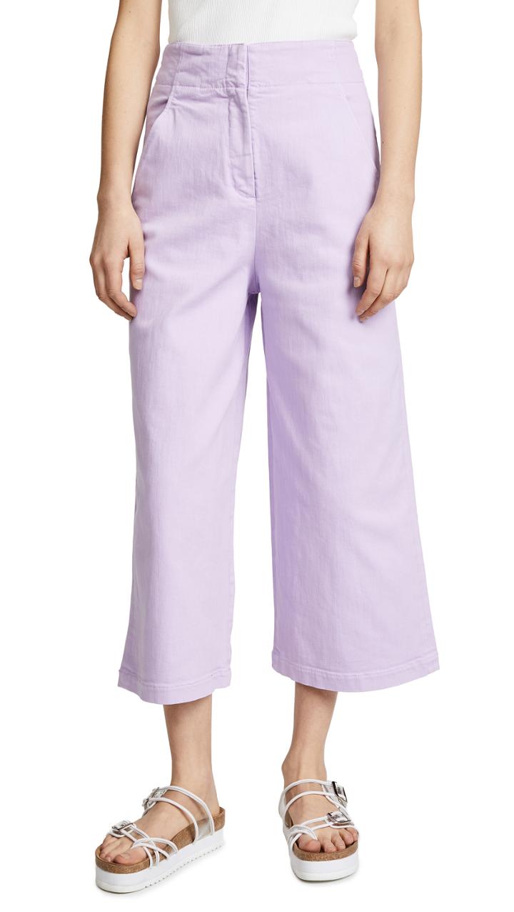 Tibi Demi Cropped Jeans