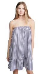 Atm Anthony Thomas Melillo Cotton Poplin Stripe Tent Dress