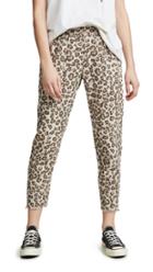 Monrow Leopard Pants With Patch