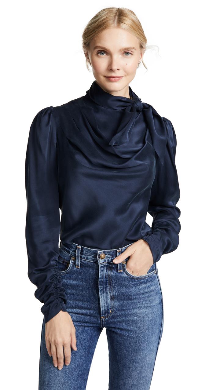 Zimmermann Scarf Bodice Top