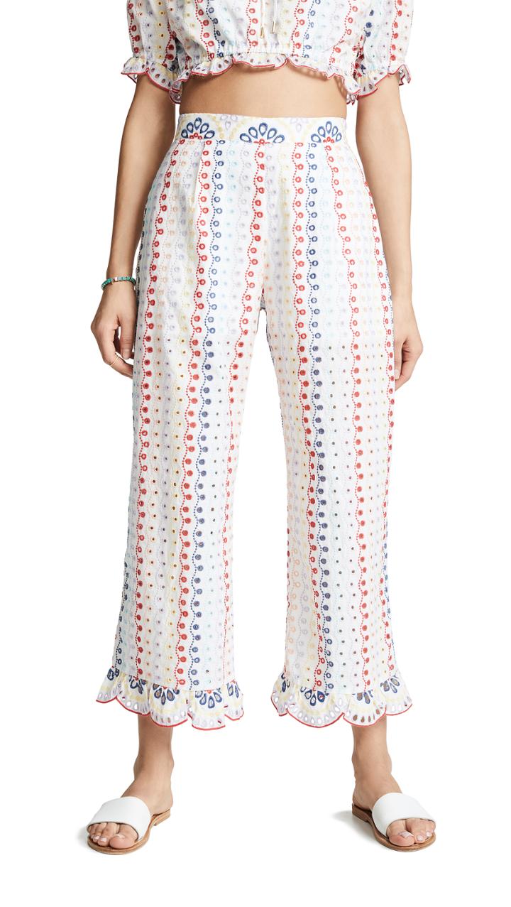 Red Carter Layla Pants