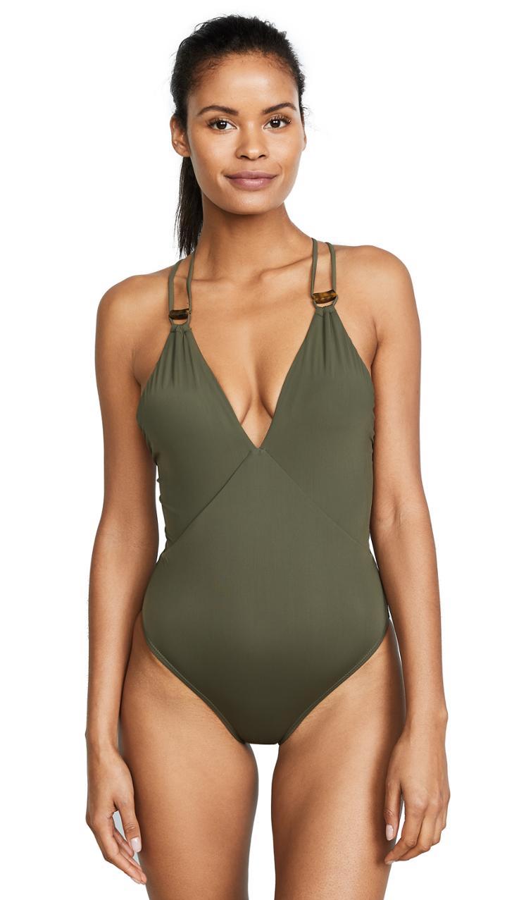 Vix Swimwear Military Moon One Piece
