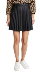 Cupcakes And Cashmere Cannes Faux Leather Skirt