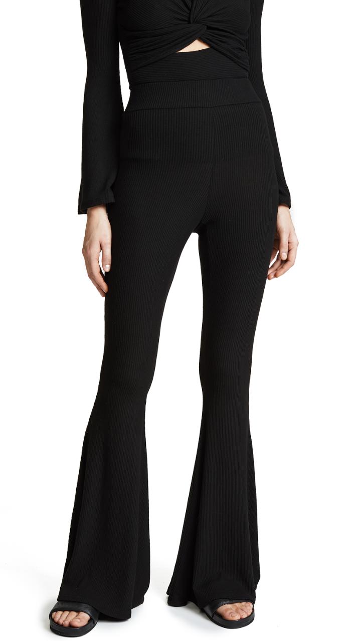 Cushnie Et Ochs Marguerite Flare Lounge Pants