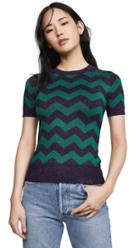 Joostricot Chevron Metallic Sweater