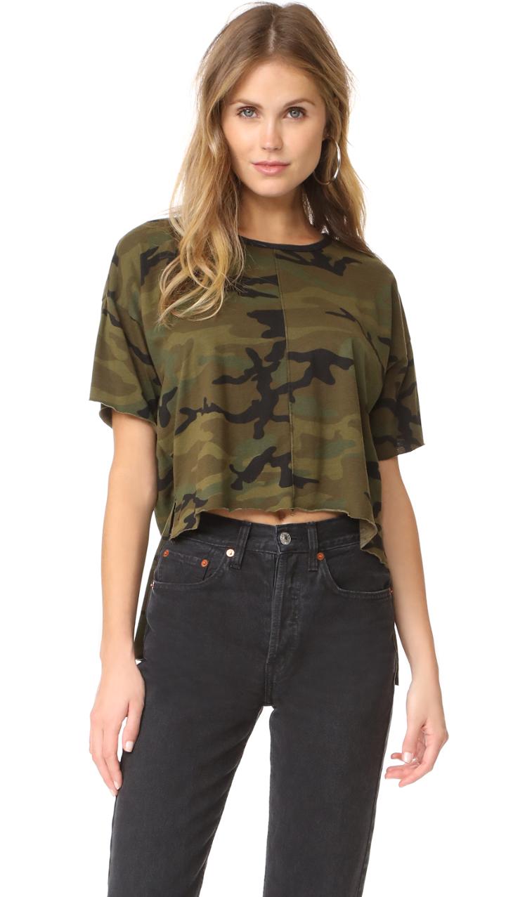 Daniel Patrick Cropped Trail Tee
