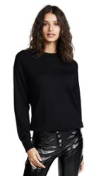 Alexander Wang Pullover Sweater With Sheer Back