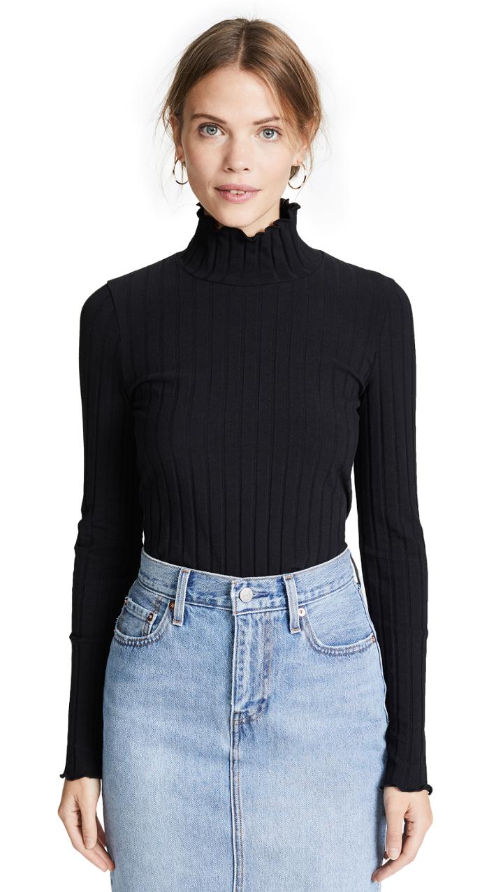 Madewell Joy Lettuce Turtleneck
