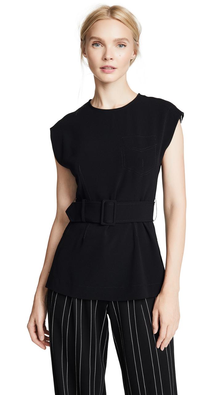 Derek Lam 10 Crosby Belted Tunic