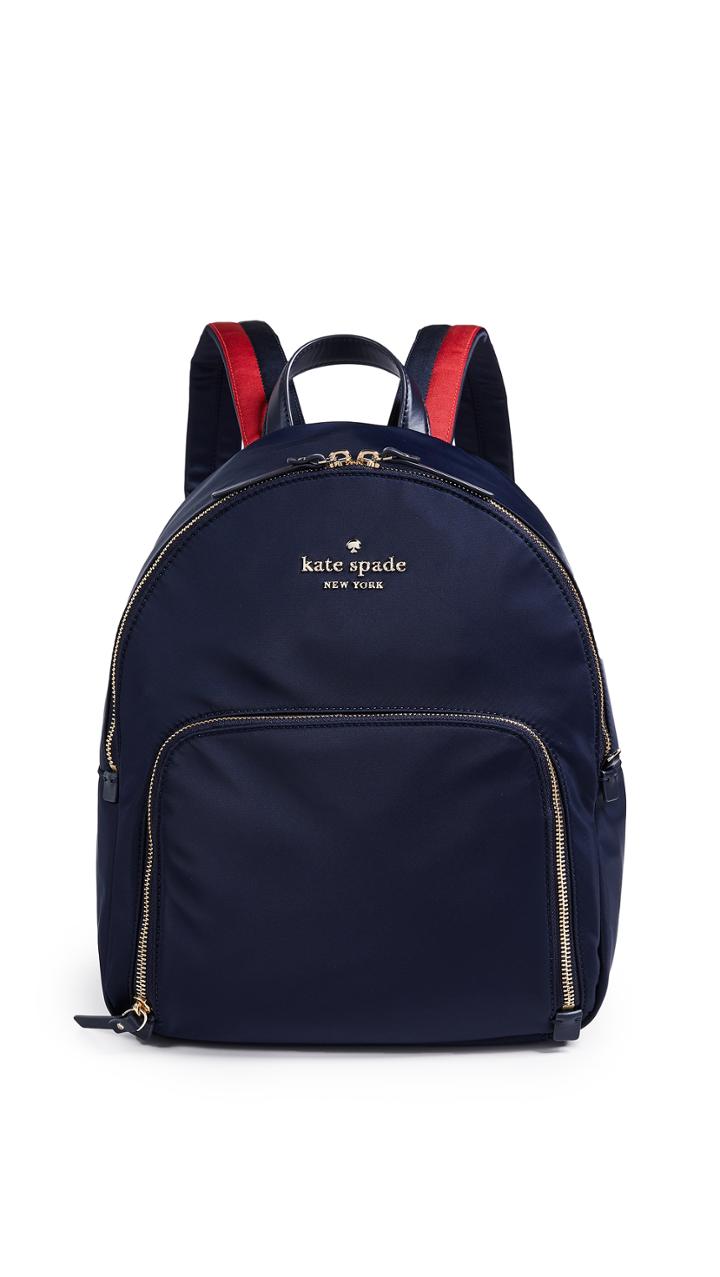 Kate Spade New York Watson Lane Hartley Backpack With Varsity Stripe
