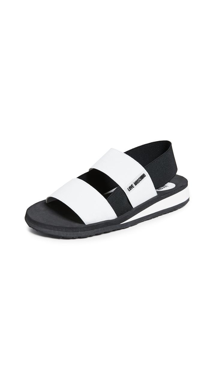 Moschino Elastic Sandals